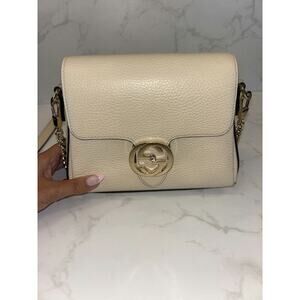 Gucci Pebbled Leather Shoulder Bag - Excellent Condition